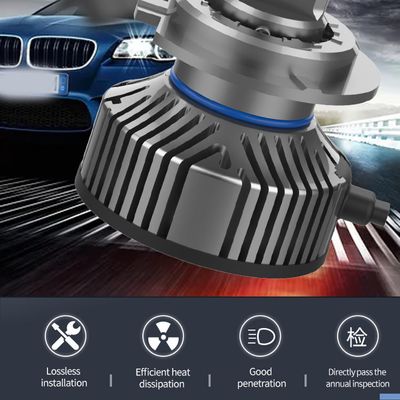60W 4500LM Car Fog Light Bulb LED Motorcycle Lights 6000K-7000K