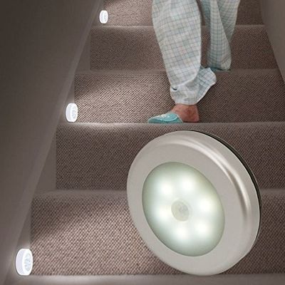 Cordless Battery Motion Sensor LED Light Rechargeable Motion Sensor Closet Light