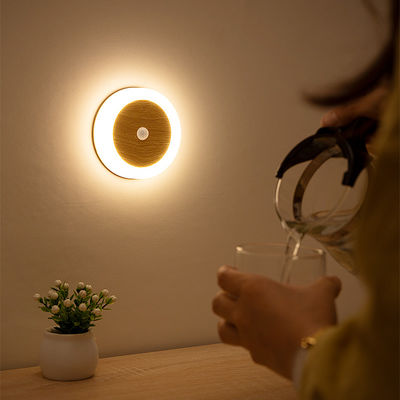 Bedside Motion Sensor LED Light 4100K Usb Charged Night Light