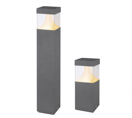 IP54 Sensor Garden Lights Solar Bollard Pathway Lights LED Lawn Lamp