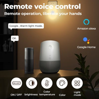 Oval Tuya Pir Sensor Night Light Bathroom Motion Sensor Night Light