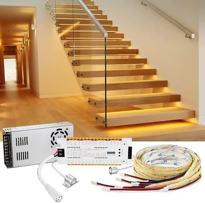 OEM PIR Motion Detector Stair Lights COB Motion Activated Stair Lights Indoor