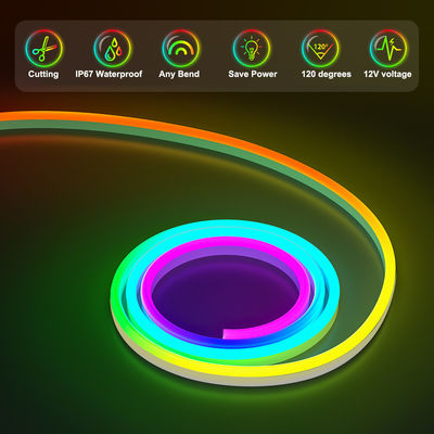 Bluetooth Tuya Dimmable LED Strip 2000mm 3000mm Led Neon Flex RGB