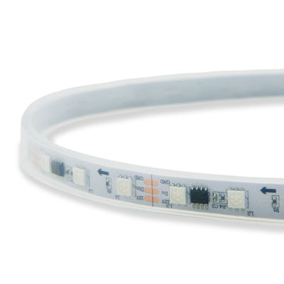 High Quality Digital Addressable WS2811 60led/Meter Dc12v Ip67 10mm Pixel Light Rgb Led Strip For Commercial Building