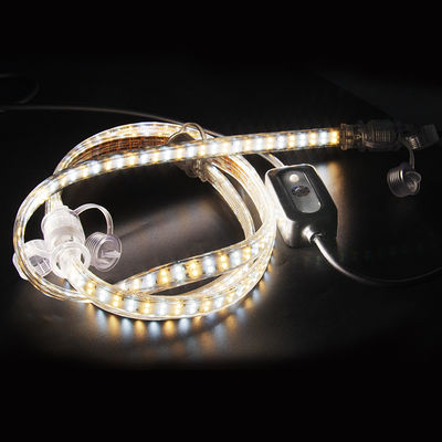 IP68 6500K Led Rope Light White And Warm White Led Strip Lights For Ceiling