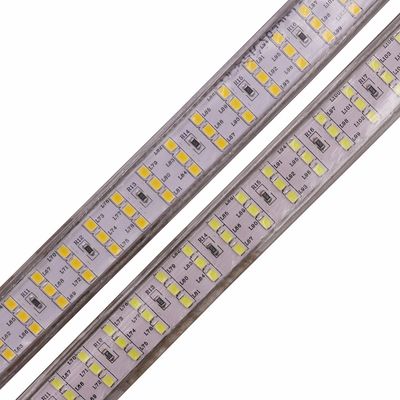SMD2835 220V Dimmable LED Strip 276Leds/M LED Tape Light Three Rows
