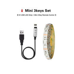 5V USB 5050 Self Adhesive LED Strip RGB 5000mm Addressable Led Strip