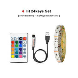 5V USB 5050 Self Adhesive LED Strip RGB 5000mm Addressable Led Strip