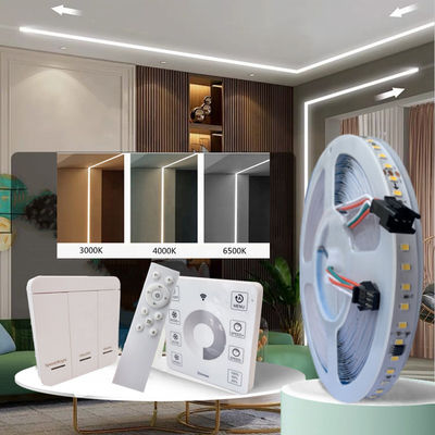 Residential IP20 Self Adhesive LED Strip 10M 12V Warm White Led Strip