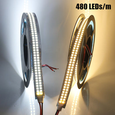 Three Rows Led Strip 2835 360/480leds Per Meter 16mm Self Stick Led Lights
