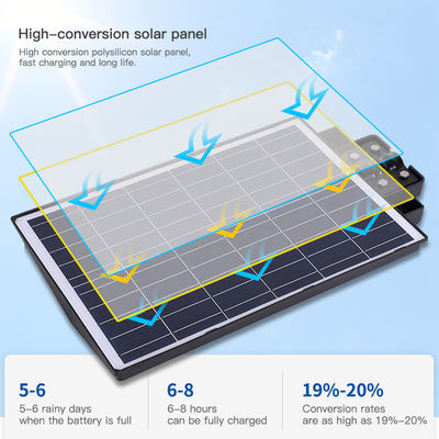 600W 800W 1000W LED Solar Powered Lights Solar Panel Street Lamp