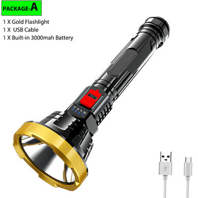 XHP700 Multi Function LED Flashlight Outdoor Working Light 100m-300m Distance