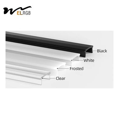 1m-3m 17x7mm Led Strip Aluminum Profile For Led Strip Lighting