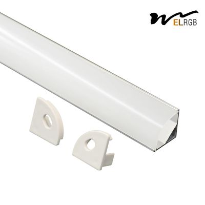 17x4mm Led Aluminum Channel Profile Curved Bendable Led Strip Light Profile