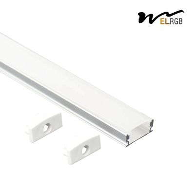17x4mm Led Aluminum Channel Profile Curved Bendable Led Strip Light Profile