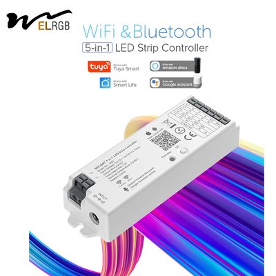WB5 Controller LED Strip Light Parts 5CH RGB RGBW CCT Dimmer Controller