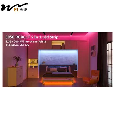 WB5 Controller LED Strip Light Parts 5CH RGB RGBW CCT Dimmer Controller