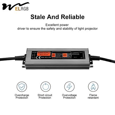 IP67 Smps Transformer LED Strip Light Parts 200W Switching Power Transformer