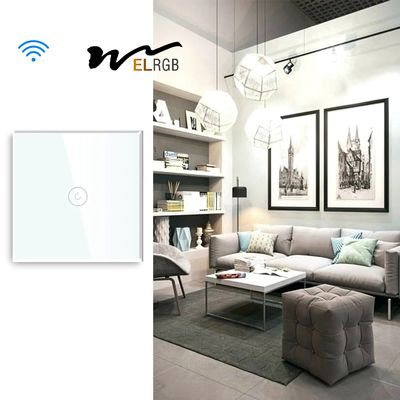250V Wifi Wall Light Switch LED Light Spare Parts 3 Gang Smart Light Switch