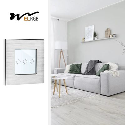250V Wifi Wall Light Switch LED Light Spare Parts 3 Gang Smart Light Switch
