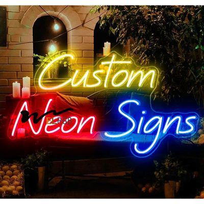 Happy Birthday Acrylic Led Letters LED Decorative Lights 2835SMD Neon Sign