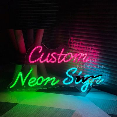 100lm Neon Acrylic Sign LED Decorative Lights 12V 3d Neon Letters
