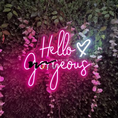 12V Neon Sign Acrylic LED Decorative Lights 6000k Plexiglass Neon Signs