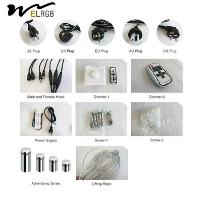 12V Neon Sign Acrylic LED Decorative Lights 6000k Plexiglass Neon Signs