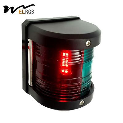 1NM 0.54W Tricolor Light Sailboat LED Marine Lights Stainless Steel