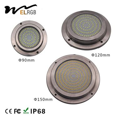 24V 316SS Submersible Pool Lights 18W Underwater Inground Pool Lights