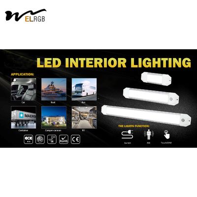 540Lm Surface Mount Marine Ceiling Light IP67 For Boat Yacht