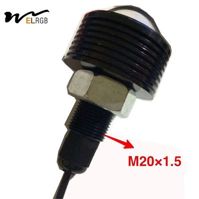 IP68 27W Boat Drain Plug Light COB Drain Plug Underwater Light