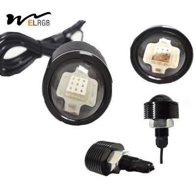 IP68 27W Boat Drain Plug Light COB Drain Plug Underwater Light