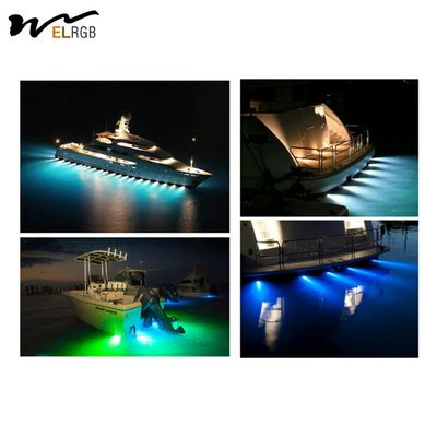 Bronze 450w Ocean Led Underwater Lights IP68 Underwater Transom Lights
