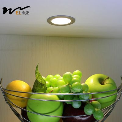 SMD2835 Ultra Thin Recessed Ceiling Lights LED Marine Lights Aluminum + PC