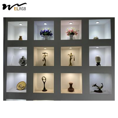 SMD2835 Ultra Thin Recessed Ceiling Lights LED Marine Lights Aluminum + PC