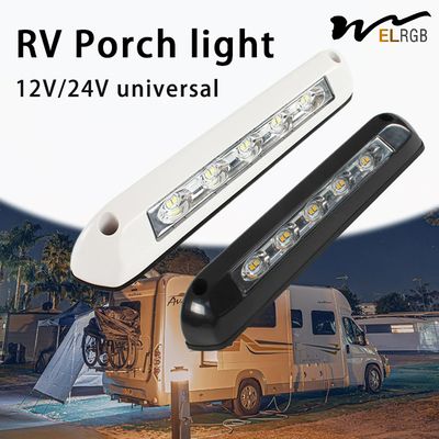 8W 12 Volt Rv Porch Light Anti Aging Caravan Porch Light Waterproof
