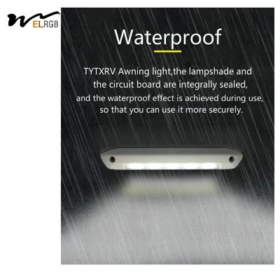 8W 12 Volt Rv Porch Light Anti Aging Caravan Porch Light Waterproof
