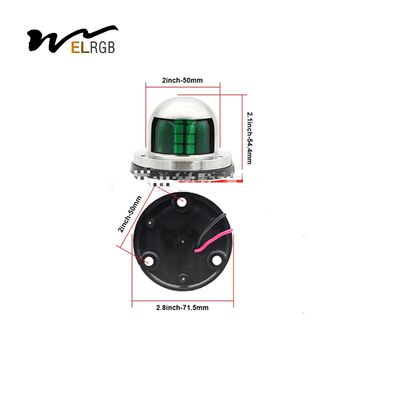 5050SMD IP68 Boat Bow Headlights Red Green LED Bow Navigation Light