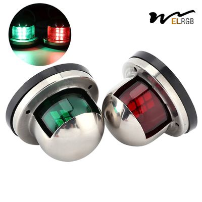5050SMD IP68 Boat Bow Headlights Red Green LED Bow Navigation Light