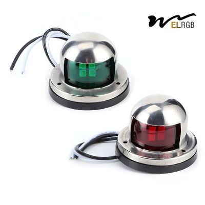 5050SMD IP68 Boat Bow Headlights Red Green LED Bow Navigation Light