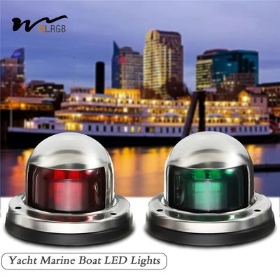 5050SMD IP68 Boat Bow Headlights Red Green LED Bow Navigation Light