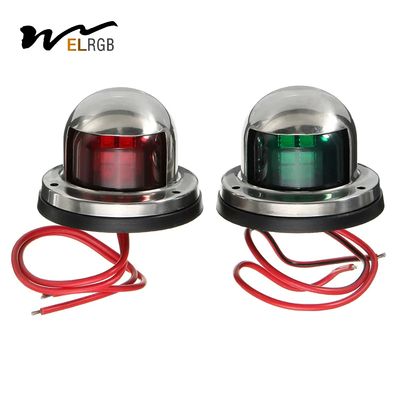 5050SMD IP68 Boat Bow Headlights Red Green LED Bow Navigation Light