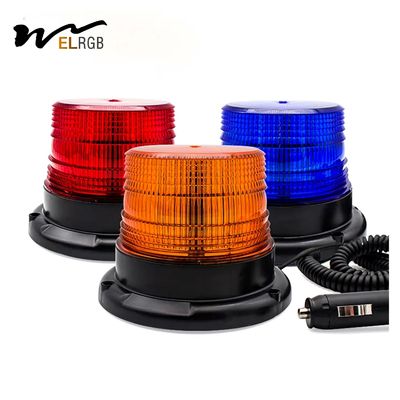 SMD5730 Magnetic Warning Beacon LED Marine Lights Amber Flashing Beacon