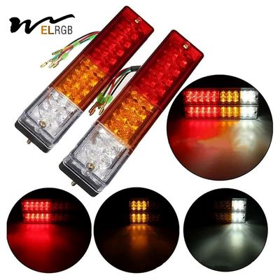 20 Leds 12V Waterproof Lights Truck LED Tail Light Lamp Yacht Car Trailer Taillight Reversing Running Brake Turn
