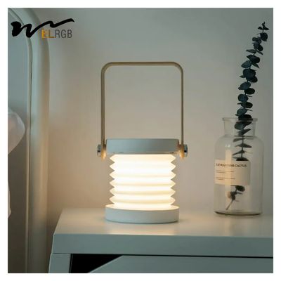 Foldable Lantern Style Table Lamps Indoor Work Light Bedside Lantern