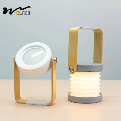 Foldable Lantern Style Table Lamps Indoor Work Light Bedside Lantern