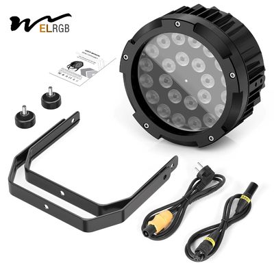 4100K Led Par Can Stage Lights RGBWA+UV 6In1 Par Stage Light