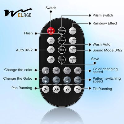 4100K 120W Disco Stage Light Indoor Work Light Rgb Disco Laser Light