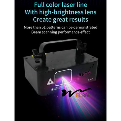 500mw Disco Laser Light Indoor Work Light IP33 Dj Laser Light Projector